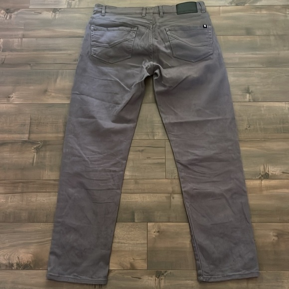 Zoo York W36/31 grey cotton/spandex zip up  pants - Picture 2 of 10
